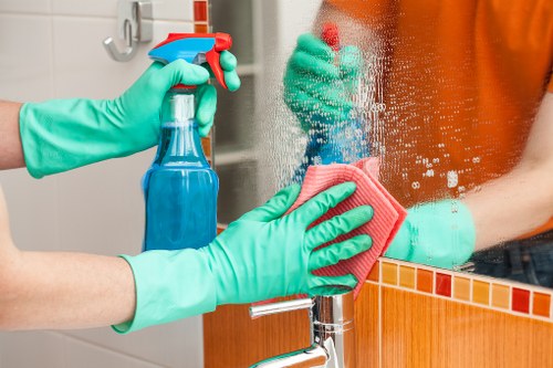 Carpet cleaning team focusing on recycling and sustainability in Old Ford