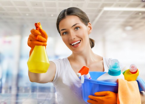 Close view of carpet cleaning work improving a lived-in interior