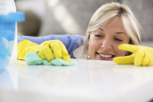 Old Ford Carpet Cleaners maintaining a safe and professional service